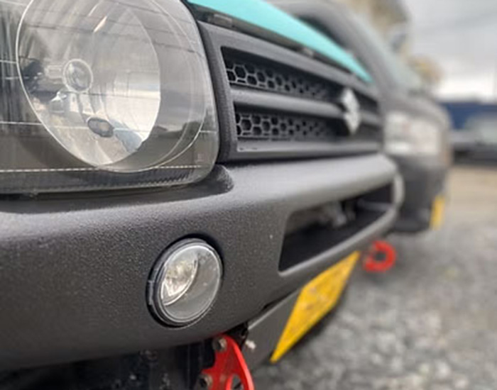 4WD車・バン・バイクの外装全体ラプター施工
